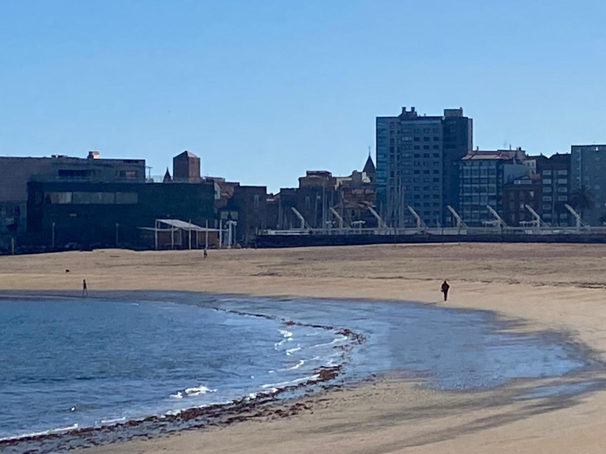 Poniente Beach Gijon Exterior photo