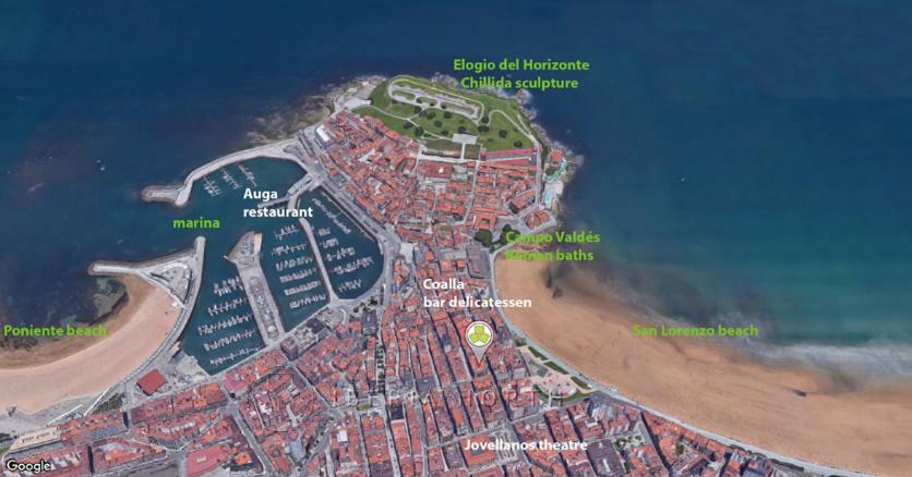 Poniente Beach Gijon Exterior photo